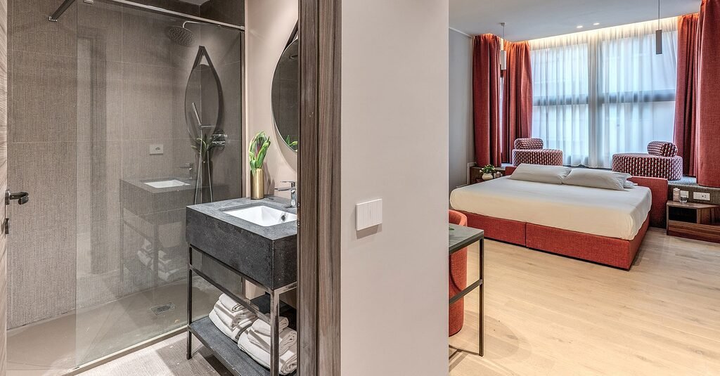 New Rome Hotel Parioli Cube Hotel Room