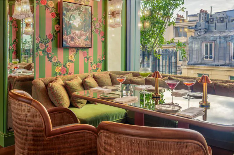 Want the Best Views in Paris? Check Out These 6 Top Paris Hotels with Rooftop Bars 2025! 15 New Paris Hotel La Fantaisie rooftop bar with stunning views