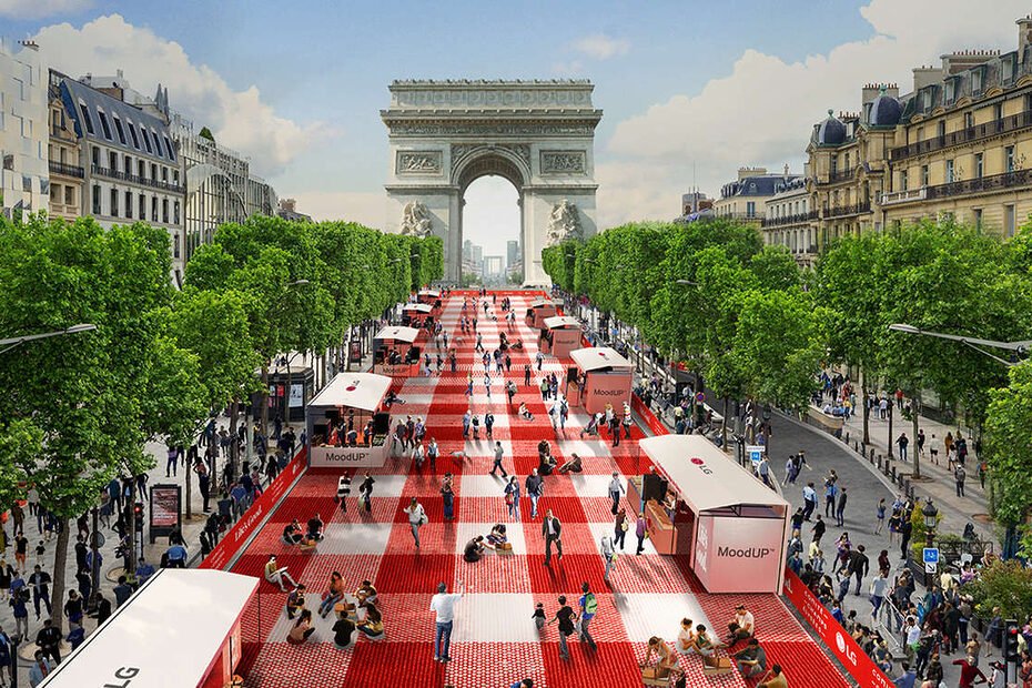 New Paris Hotels Near Champs-Élysées - Grand Piquenique des Champs