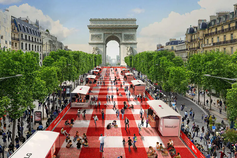 New Paris Hotels Near Champs-Élysées - Grand Piquenique des Champs
